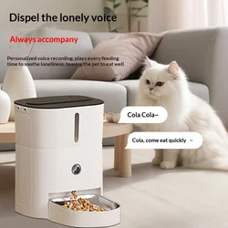 Comedero automático para gatos y perros con app y control porciones
