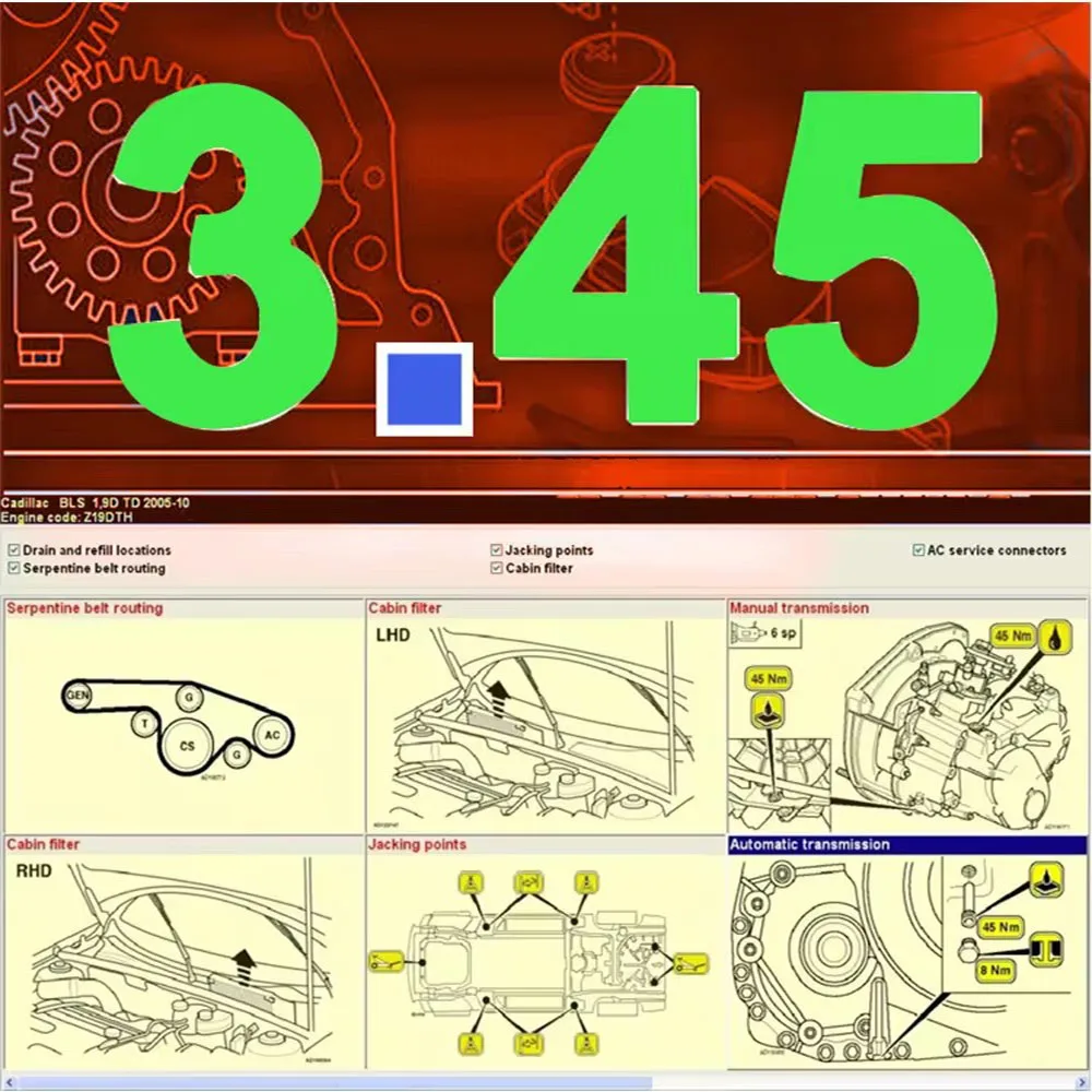 Новейшая версия программного обеспечения Autodata 3,45 для ремонта автомобиля, виртуальная коробка data 3,45, Бесплатная установка, обновление программного обеспечения для автомобиля до 2014 года