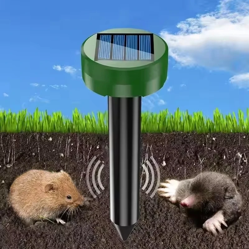 Repelente Ultrassônico Solar para Cobras 2026, À Prova D'água, Dissuasor Externo para Roedores, Gatos, Cães e Lobos - Oferta Imperdível