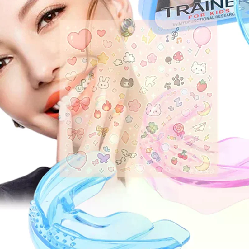 1pc Teeth Trainer for Kids Children Teeth  Appliance Dental Alignment Braces Mouthpieces Phase Soft and Hard
