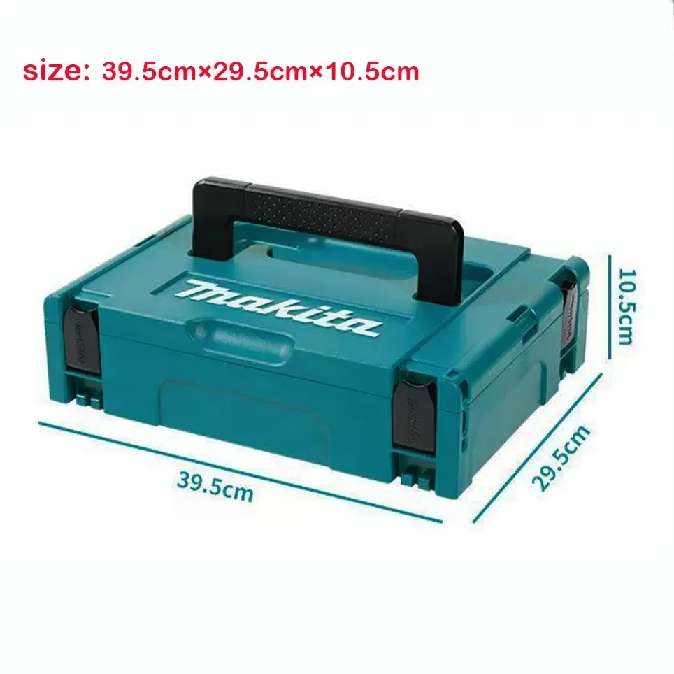 Makita Makpac Stapelen Connector Tool Case Type 1 396X296X105 Voor DA331D DF030D DF330D HP330D TD090D TW100D HP1631 HP1640