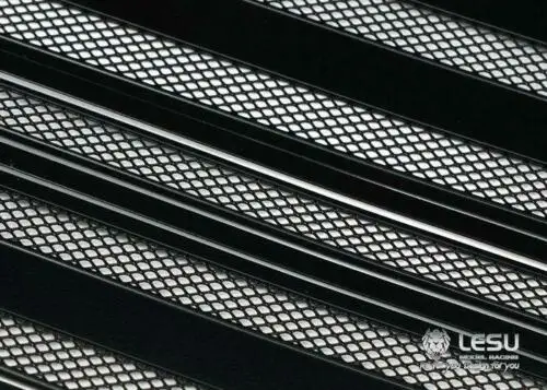 LESU Metal Front Grille Fence B Version for DIY 1/14 RC Tamiyaya Tractor Truck Dumper Accessories Toys Th04760-SMT3