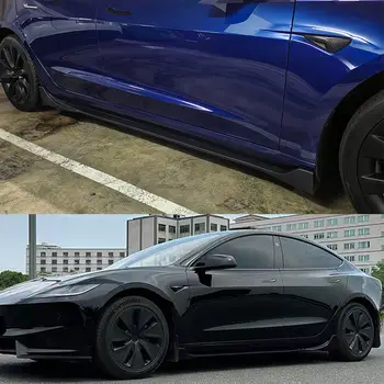 適用於特斯拉 Model 3 Highland 2024 的全套車身套件,包括帶指示燈的後保險桿擾流板和防暴警察後擴散器,汽車配件 10 最佳銷售 特斯拉 Model 3 車身套件 - №5