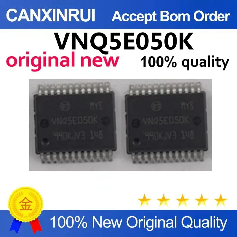 (5-100piezas)VNQ5E050K SSOP26; New original car computer board commonly used chips; can directly shot
