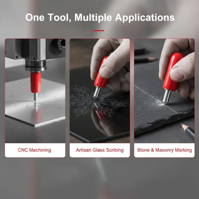 104‑Degree Single Point Dresser Stone Engraver Tool Engraving Bit for Granite Marble Stone Carving Polishing Machine Accessorie