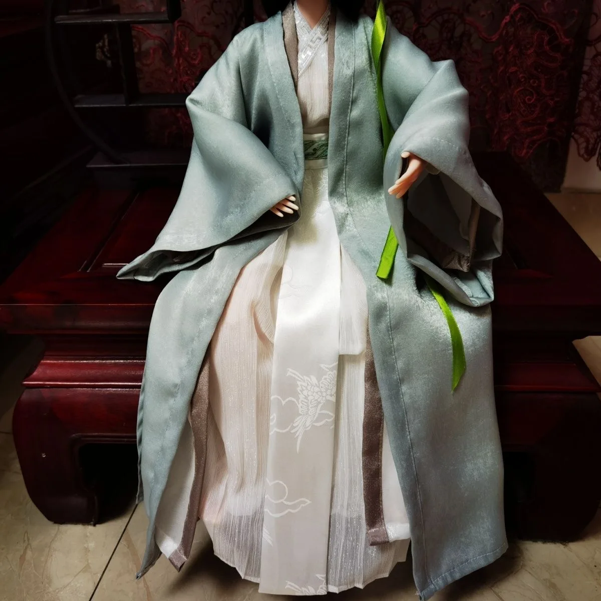 

1/3 1/4 BJD Doll Clothes, 73CM Uncle Size Antique Style Dress Free Shipping