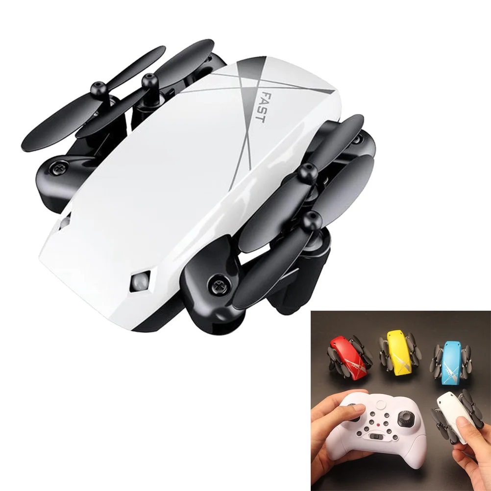 Drone plegable Mini bolsillo Rc Quadcopter 2.4Ghz 6- Gyro Wifi Cámara Hold 360 °   Voltear el control remoto