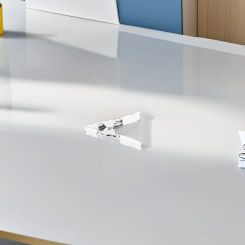 

2Pcs Heavy Duty Anti-Slip Spring Clamps A-Shaped Metal Clips for Photography Backdrop Stand Woodworking Balloon Arch Fixing