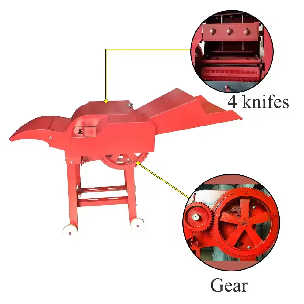 Wholesale price price 9ZT agriculture 1.5t/h electric chaff cutter machine for sale in australia