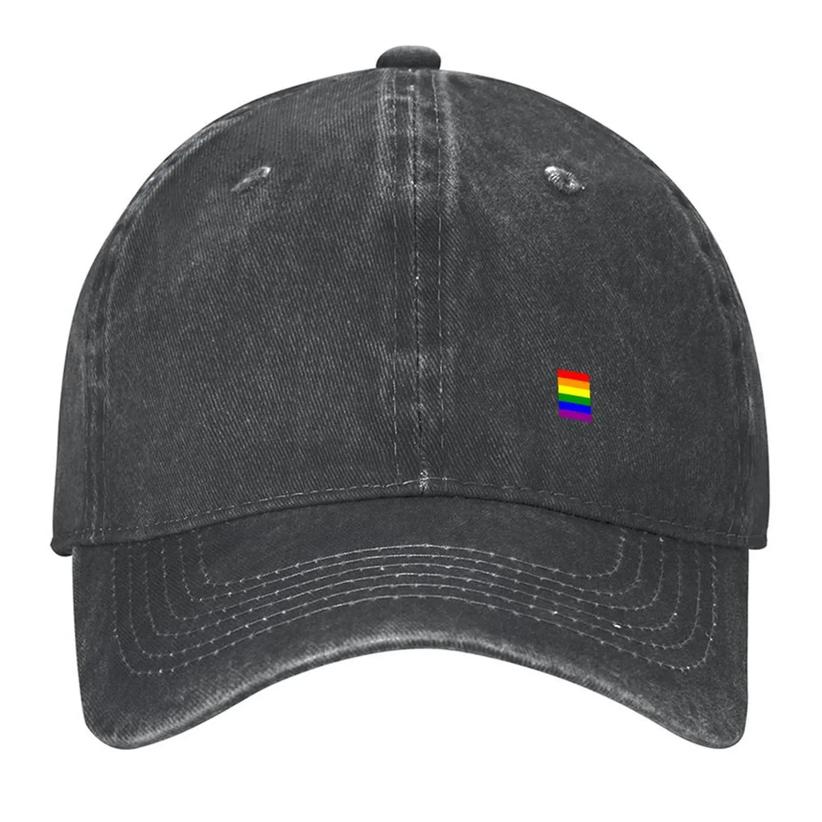 

Rainbow Baseball Cap Sunscreen sun caps summer hat New Hat Men Caps Women's