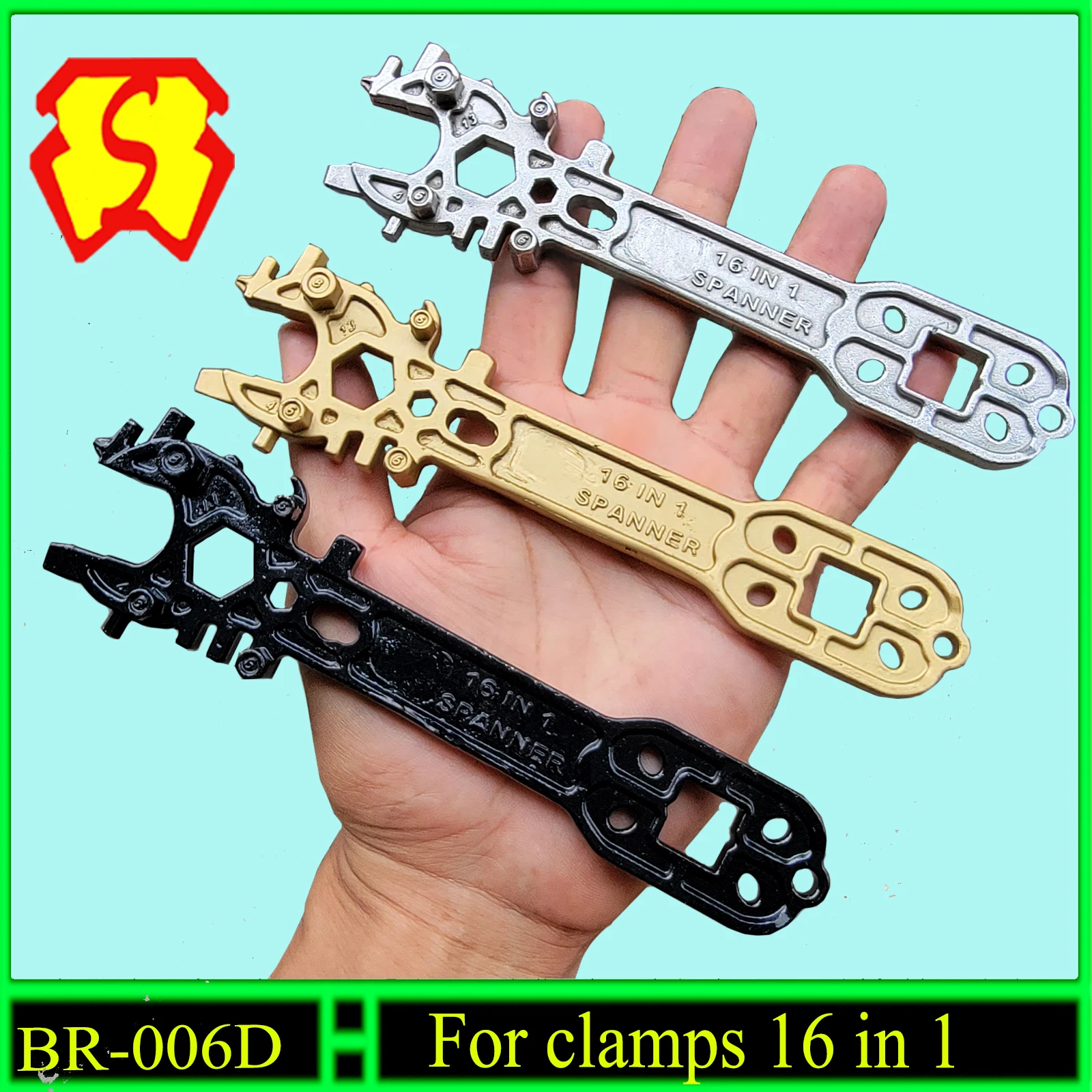 light clamp spanner multiple usages spanner for wing nuts