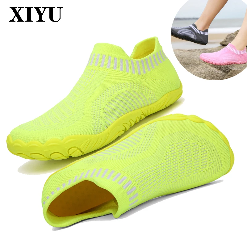 

XIYU/мужская и женская летняя обувь для прогулок, дышащая, быстросохнущая, для плавания, спорта, пешего туризма, пляжа, босиком, мужская обувь