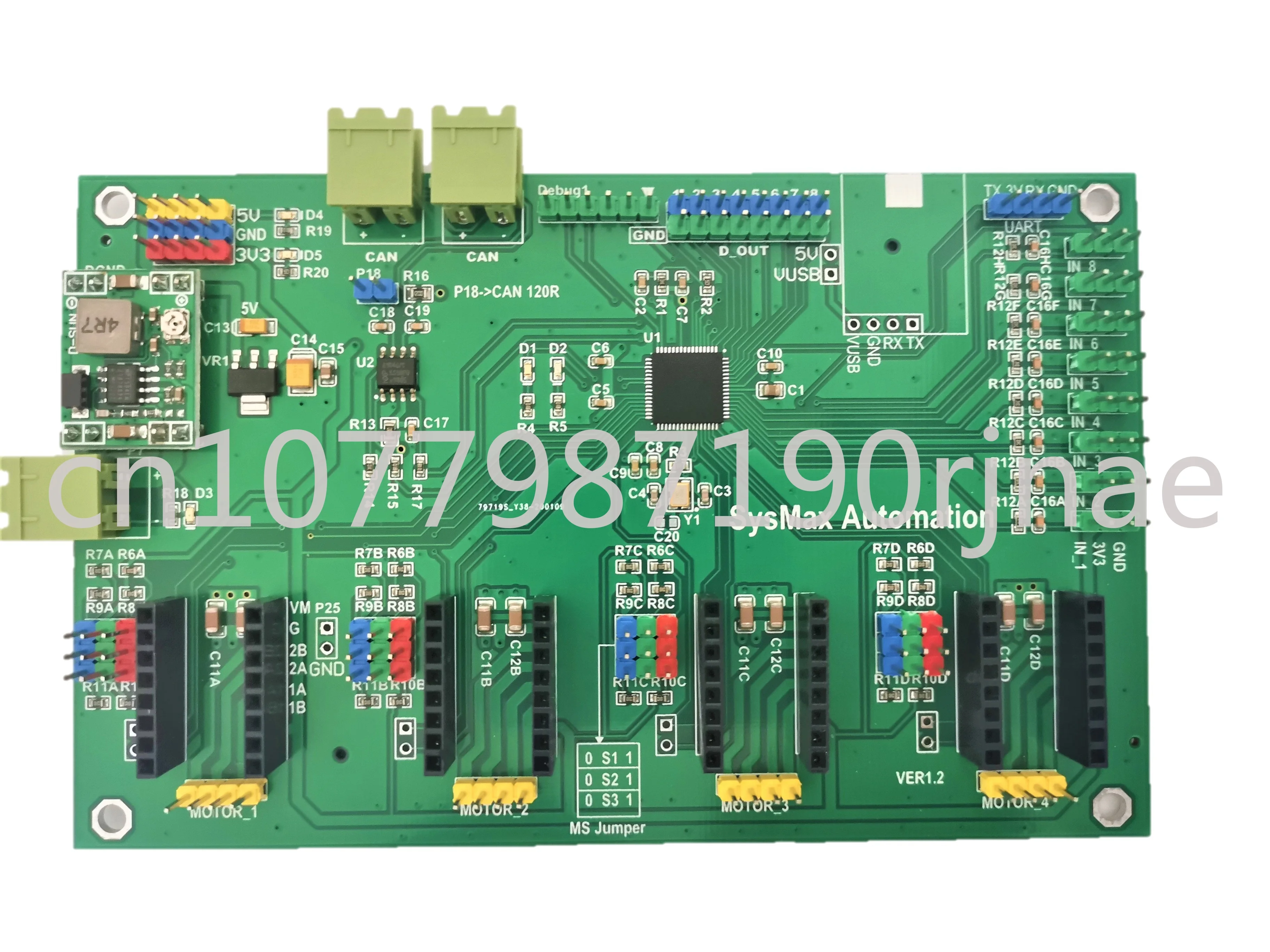 

Stepper Motor Control Panel