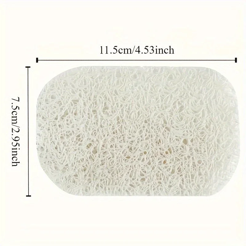 حامل صابون PVC موفر فعال للصابون مع نظام تصريف ذاتي، مثالي لتنظيم الدش وتنظيف الحمام #2