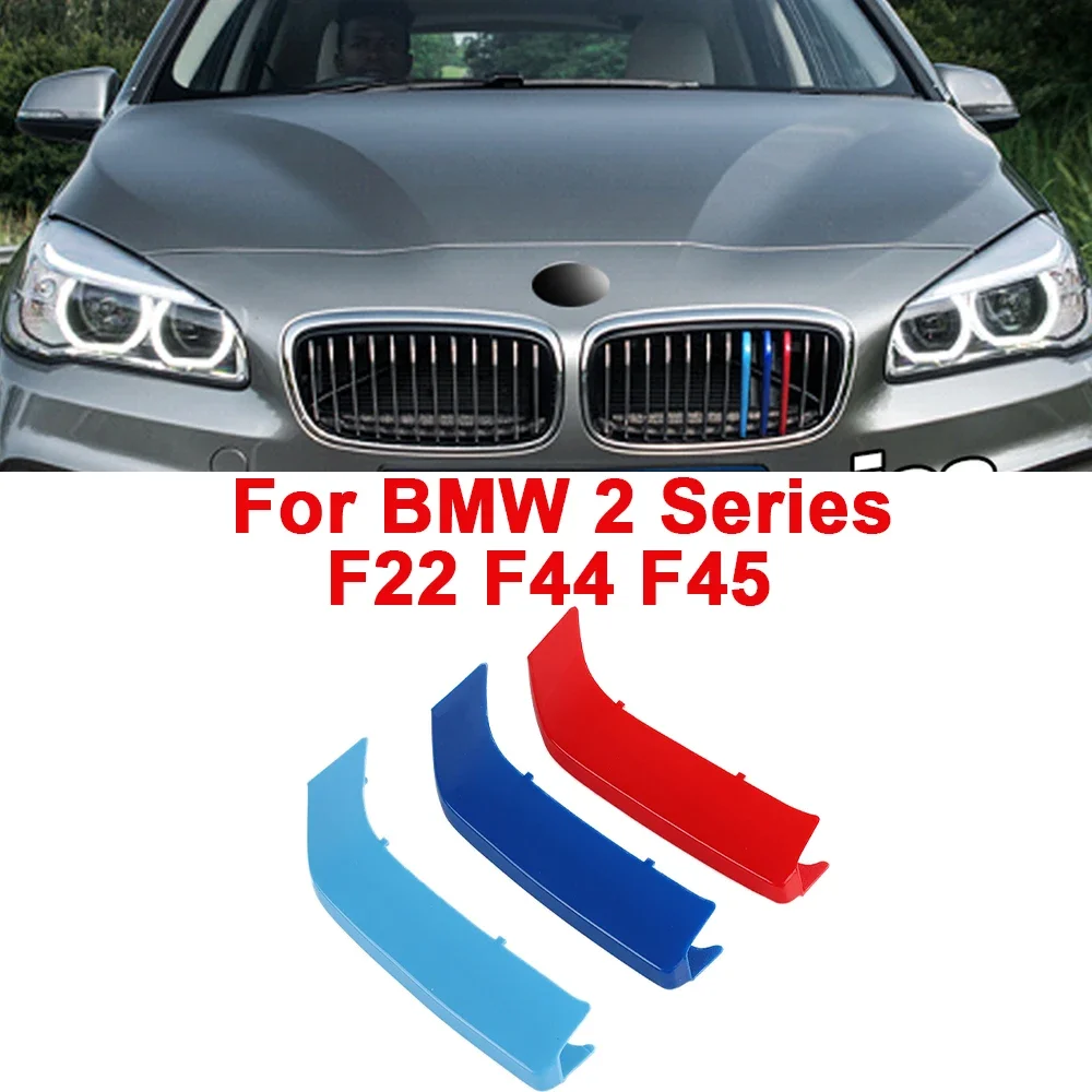 

Накладки на переднюю решетку для BMW 2 серии F22 8rods 2014-2019 11rods 2014-2019 F45 10rods 2014-2018 12rods 2014-2018 F45 9rods