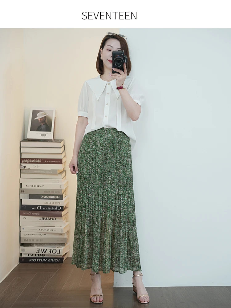 

Женская футболка из ацетата с большим воротником, свободного кроя, дышащая, с охлаждающим эффектом, повседневная, комфортная