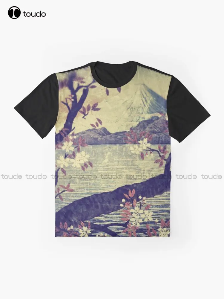 Templing At Hanuii - Nature Landscape Graphic T-Shirt Custom Aldult Teen Unisex Digital Printing Tee Shirts Custom Gift Xxs-5Xl