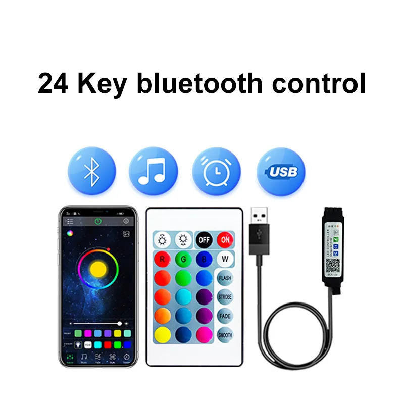 WS2812B Remote Control Board 24k Bluetooth remote control board and 24k IR remote control board