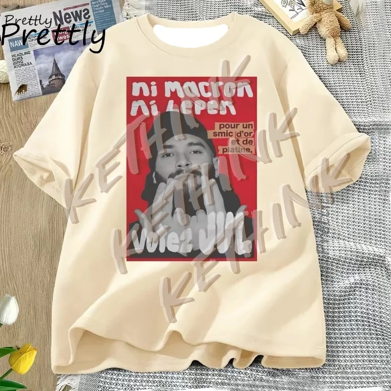 

Футболка JUL, рэпер, хип-хоп, футболка с коротким рукавом, повседневная футболка с круглым вырезом, женская и мужская футболка, уличная одежда, винтажная одежда, топы Y2k