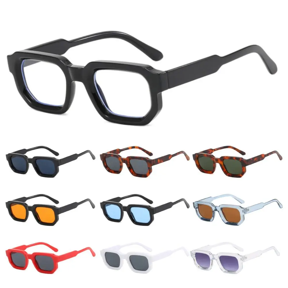 

Модные солнцезащитные очки в квадратной оправе с защитой UV400 Y2K, очки небольших оттенков для женщин и мужчин