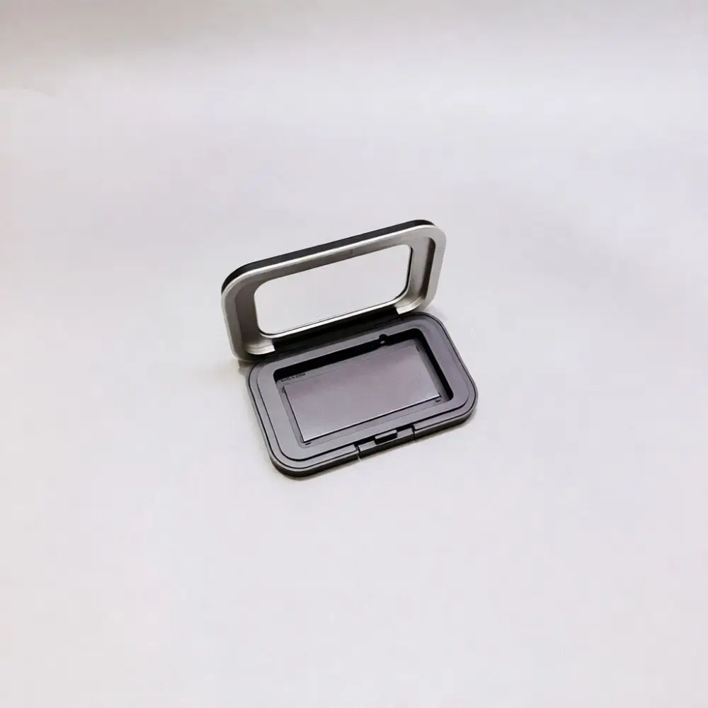 Portable Magnetic Palette Empty Case Cosmetic Storage Organizer For Single Eyeshadow Pressed Powder Durable Mirror Box