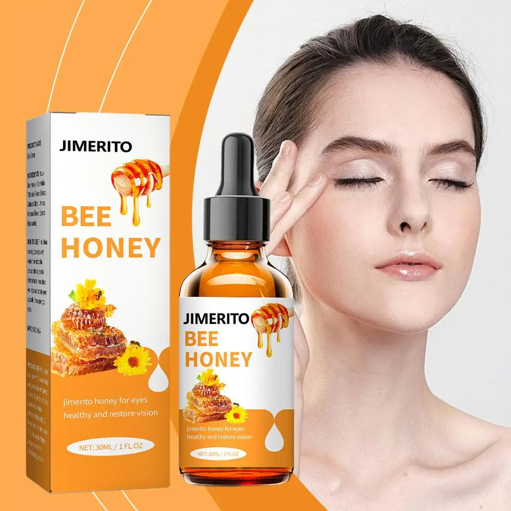 Honey Eye Care Liquid Refreshing To Relieve Eye Fatigue And Astringent Eye Soothing Eye Drops Jimerito Honey For Eyes Healt Y6K5