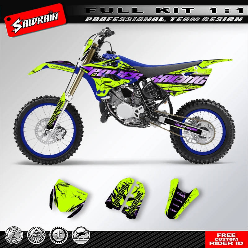 

Комплект графических наклеек Sawrain Racing для Yamaha YZ85 2015 2016 2017 2018-2021 012