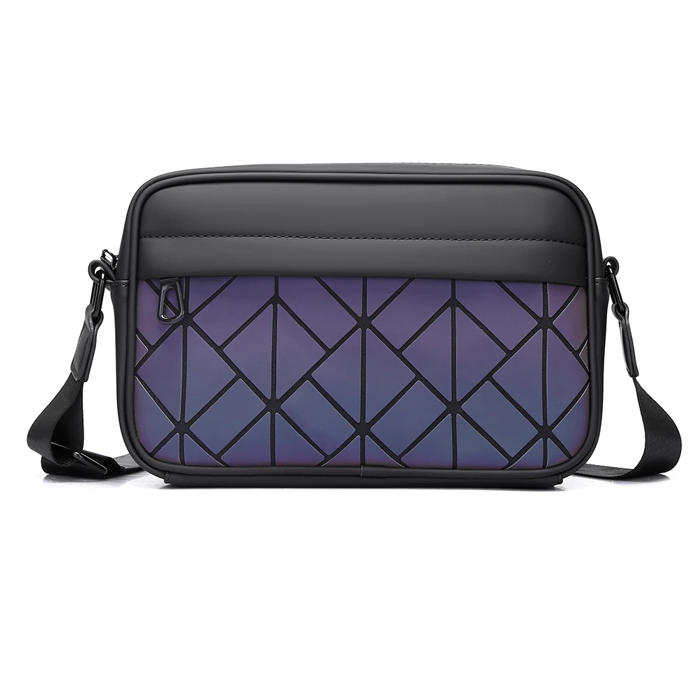 

Black waterproof crossbody bag - multifunctional neutral sling bag, single shoulder bag suitable for both men and women