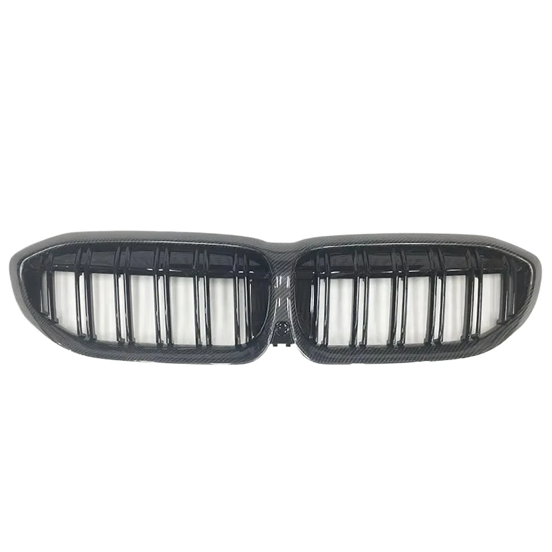 

Excellent quality Carbon Fiber Car Grille for bmw 3 Series G20 Double slats car front bumper grills bmws g20 grill