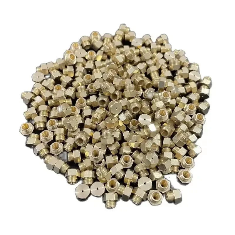 20pcs M5 LPG Gas Nozzle 0.55mm Aperture for Water Heater Stove Burner Jet Replacement Parts High Efficiency Fuel Saver