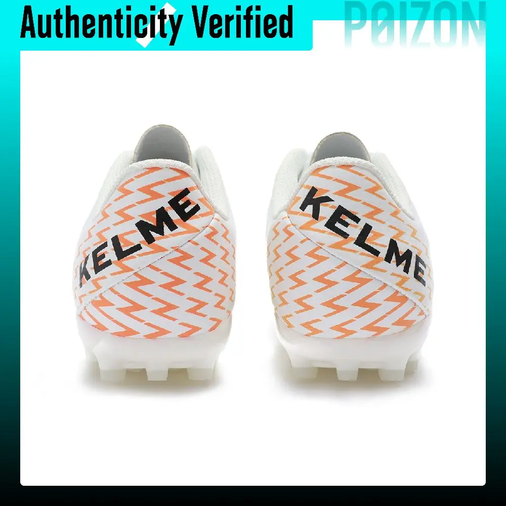 KELME Shadow Green MG Multi Ground Soccer Shoes Unisex White Neon Green 8332ZX1446- - view 5