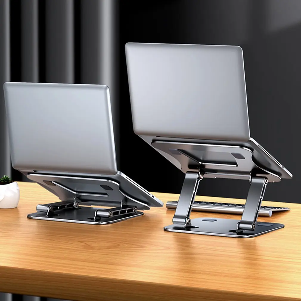 Aluminum Alloy Adjustable Notebook Stand Portable Laptop Holder Cooling Pad Laptop Stand for Computer Out of Stock