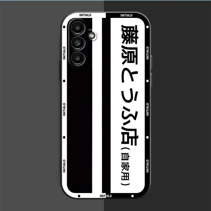 Anime Initial D Car Phone Case for Samsung Galaxy A10 A20e A20 A30 A40 A50s A70s A90 A01 A02 A03s A04s A05s A21s A31 A41 TPU