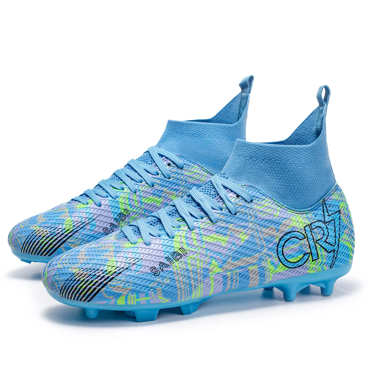 

Высокие футбольные бутсы, подходящие для мужчин и женщин, устойчивы к скольжению и износу, доступны в области FG или TF.