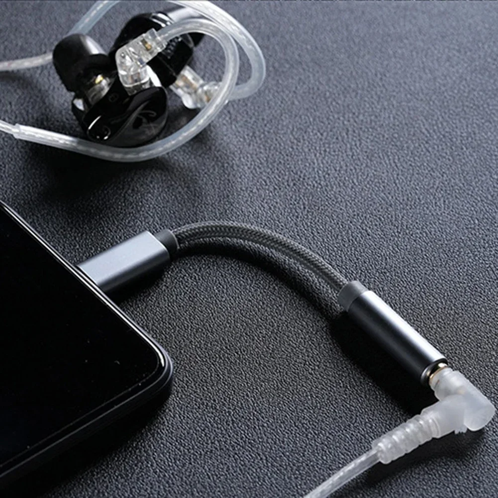 Számára KZ AM01 type-c hogy 3.5mm Hang Adapter DAC + Integrált áramkör Viadal Szalmaszál Távbeszélőkagyló Hang Vezeték hifi DAC headphone Erősítő Hang felület