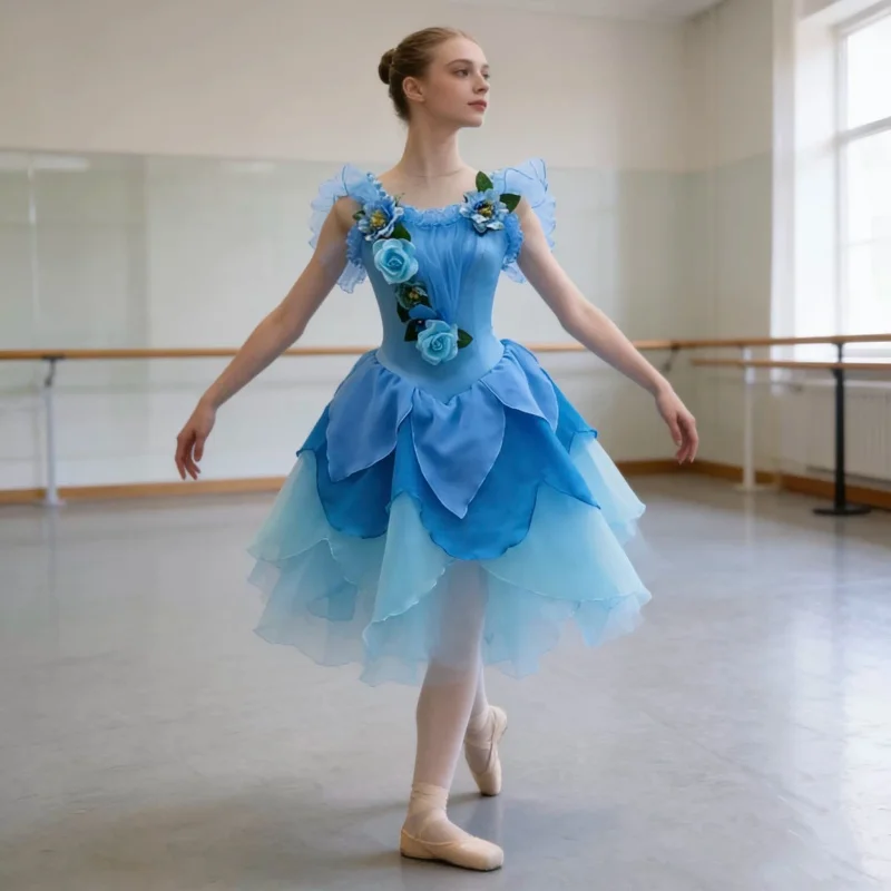 Foreign trade original ballet flower fairy performance costume