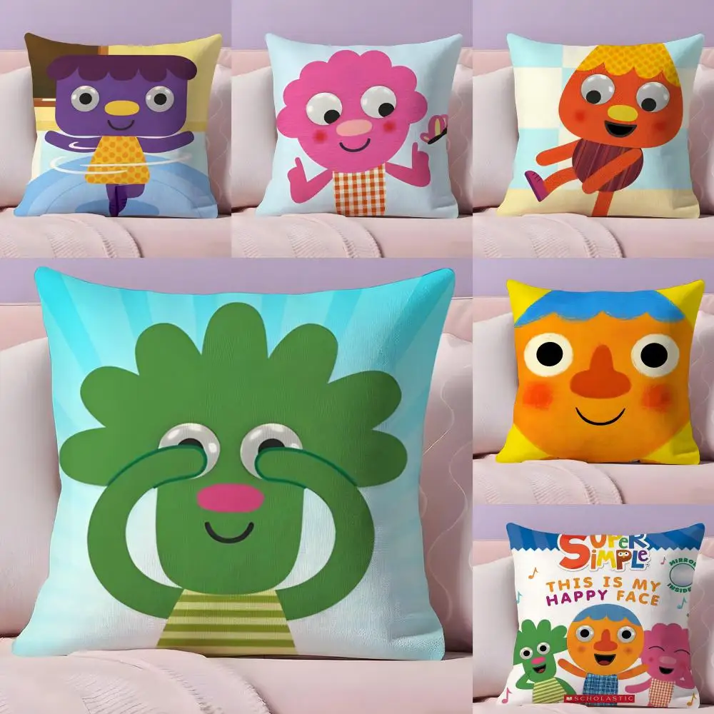N-noodle And P-pals Drama Film Pillow Case Pillow Case Plush Fabric Soft Double Sided Print Home Sofa High Quality Cushion