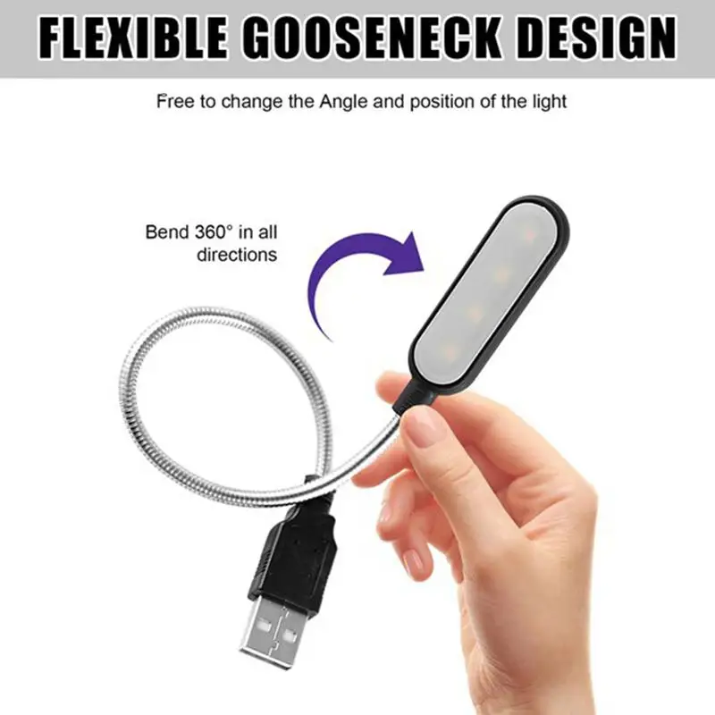 *Portable LED Desk Lamp With Eye Caring Soft Light And Lightweight Compact Design Perfect For Home Study Reading Office Working