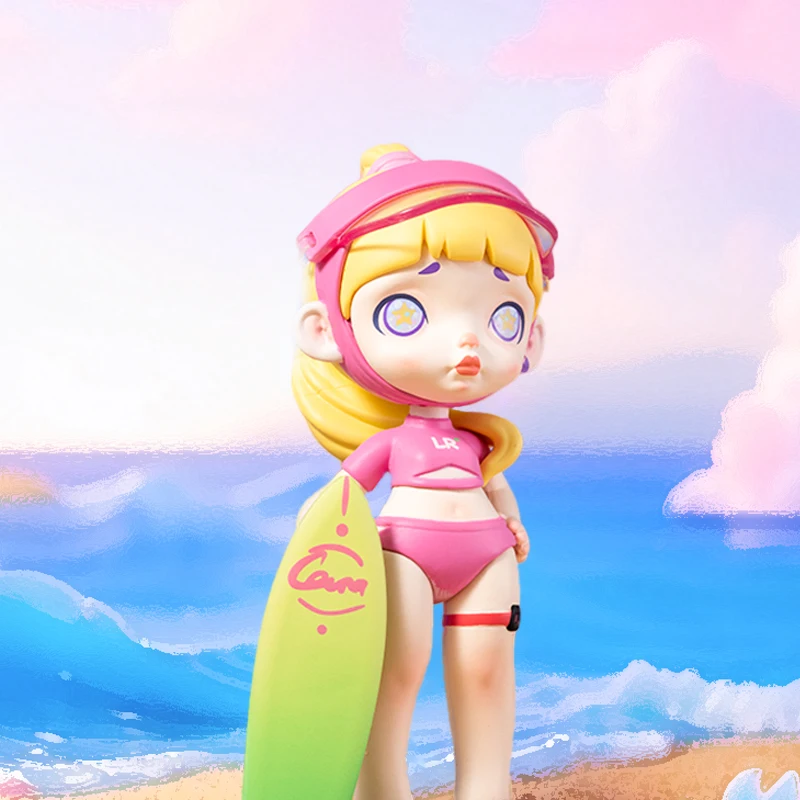 Toycity "Pool Fight" سلسلة لورا الأصلي الكرتون صندوق أعمى اللعب عمل الشكل جمع صندوق غامض الأطفال هدايا عيد الميلاد