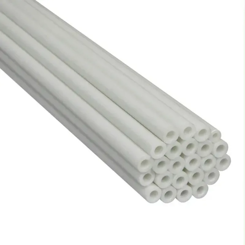 

Premium White Glass Fiber Tube 10Pcs/Lot, Various Diameter from 3mm to 12mm, 500mm Hollow Fiberglass Rod