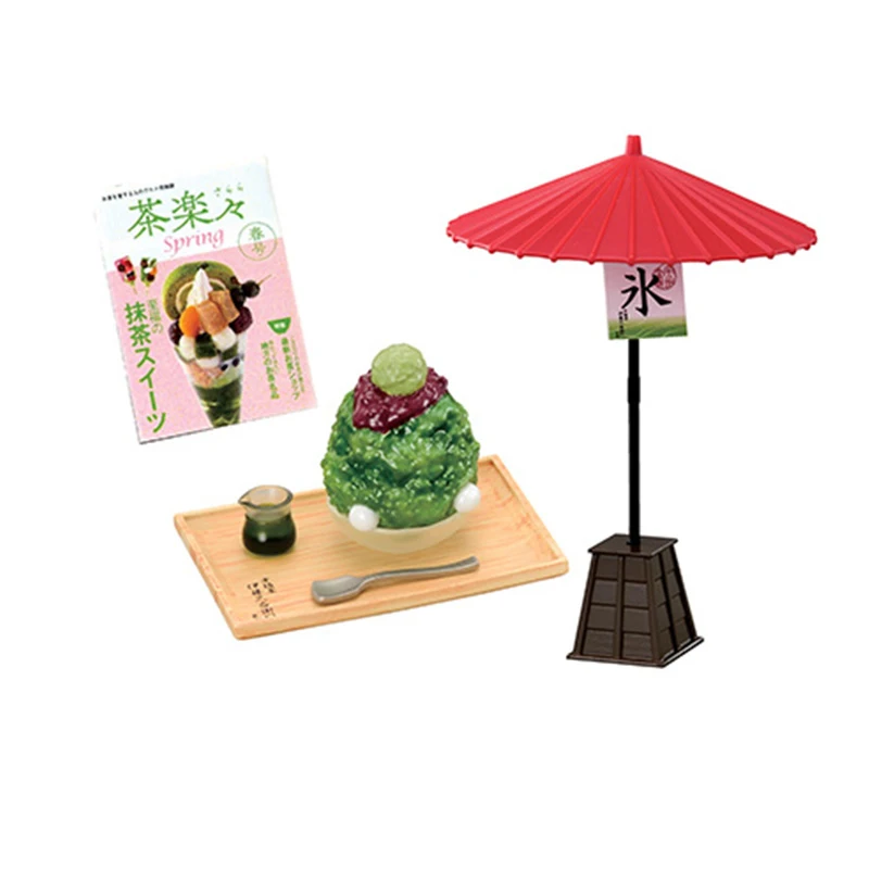 오리지널 애니메이션 게임 주변기기 미니어처 장면 장난감 교토 우지차 박스형 가챠 가샤폰 애니메이션 액션 모델 피규어 컬렉션