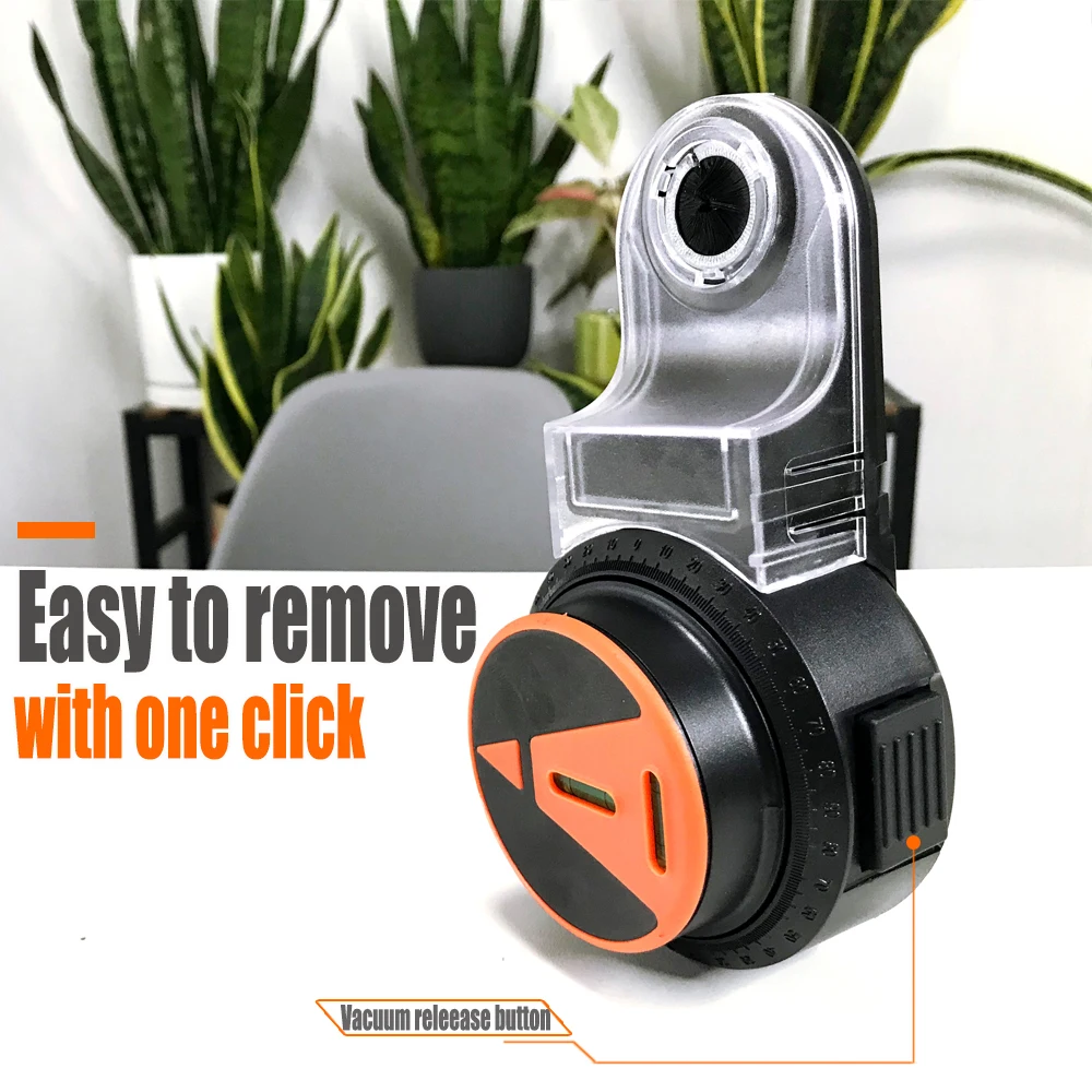 2025 New Professional Laser Line Dust Collector - Magnetic Base Debris Catcher for Construction Marking with 360° Adjustment