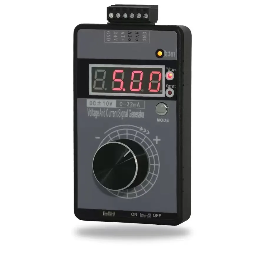 0-4-20 MA Analog Signal Output Calibrator Handheld Plus Or Minus 0-10V Signal Generator/current