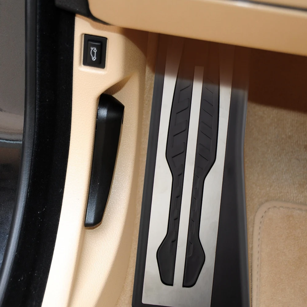 Car Pedal Cover for BMW 5 Series F10 F11 523i 528i 530i 535i 550i 2011 - 2017 LHD Non Slip Gas Brake Rest Pedals Pad Accessories