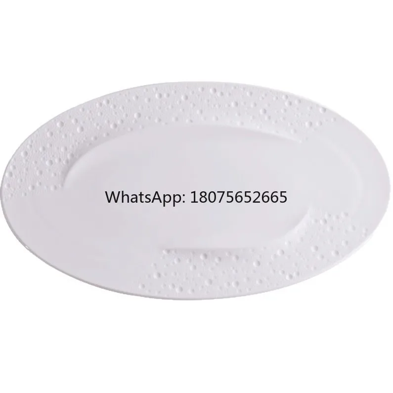 High-end ceramic dinner plates for home use - nordic-inspired, creative, and perfect for setting a special table
