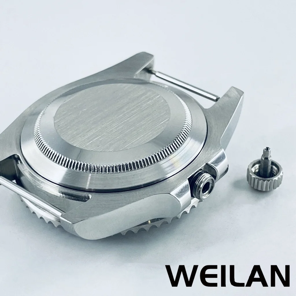 غواص 40 مللي متر ساعة الحال بالنسبة SUB GMT ساعة Mod NH34 NH35 NH36 NH73 NH38 NH39 NH70 NH72 904L سوار الياقوت الكريستال #6