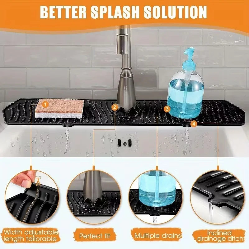 24Inch Kitchen Drainage Pad Si - đánh giá và giá Silicone Tap Washer