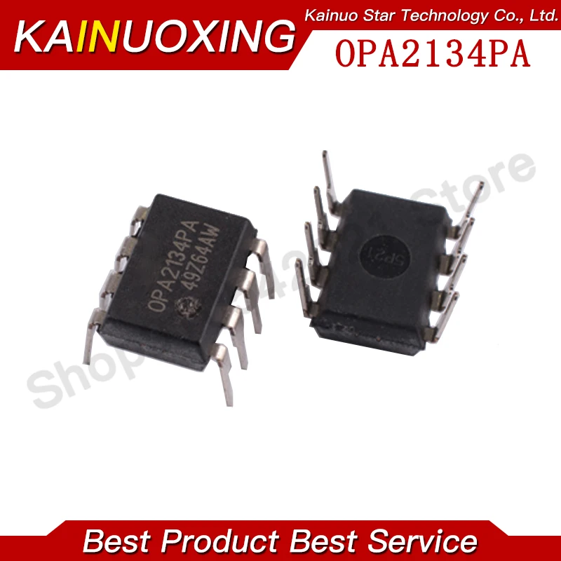 5PCS OPA2134PA DIP-8 OPA2134 DIP Dual channel audio and video operational amplifier chip