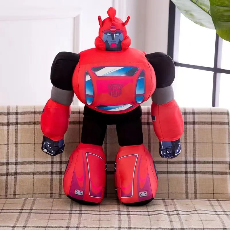 Transformers Plush Doll Autobots Optimus Prime Bumblebee 35cm Pillow Toy Children's Gift Christmas Gift