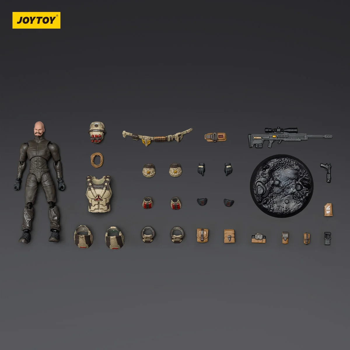 JOYTOY Dark Source Figurka Akcji NSC Sniper Assault Team Foster Ivan Moreau Dima w Skali 1/25, Model Żołnierza Wojskowego, Kolekcja